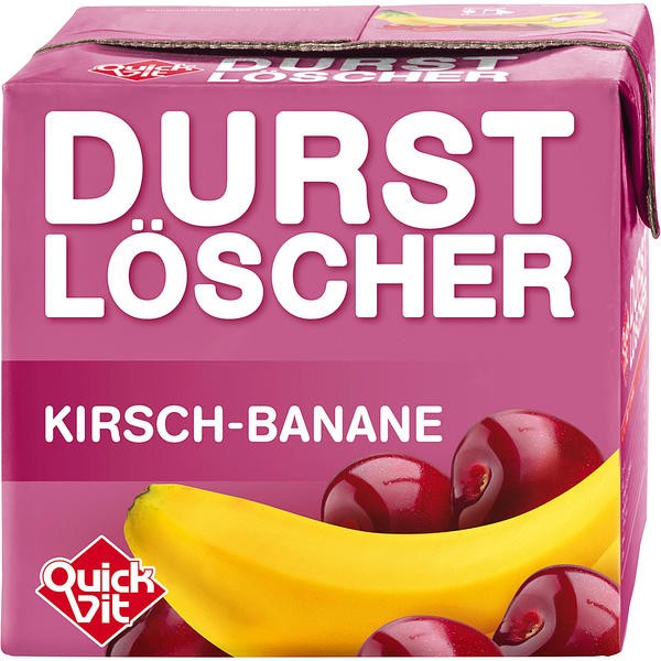 Durstlöscher Kirsch Banane (KiBa) 4x0,5L