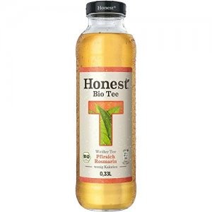 Honest Bio Weißer Tee Pfirsich Rosmarin 24x0,33l (Mehrweg)