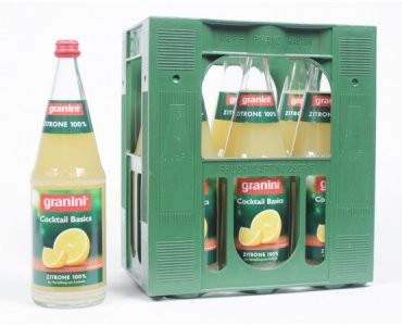 GRANINI Zitronensaft 100% 6x1,0l (MEHRWEG)