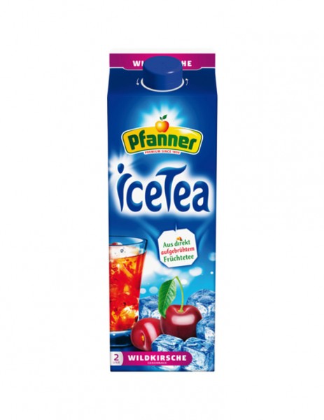 Pfanner Eistee Wildkirsche 2L