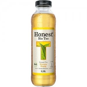 Honest Bio Tee Grüner Tee Zitrone Honig 24x0,33l (MEHRWEG)