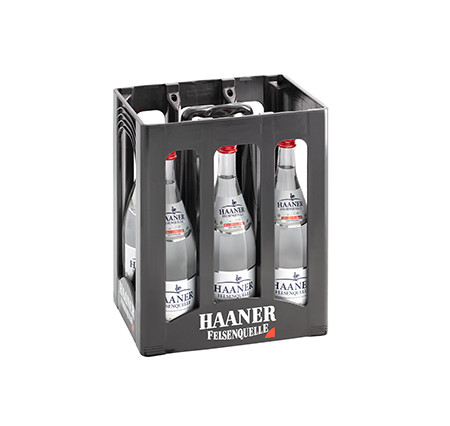 HAANER Felsenquelle feinperlig 6x1l Glas (MEHRWEG)