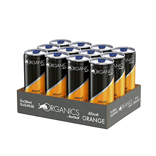 Red Bull Organics Black Orange 24x 250ml