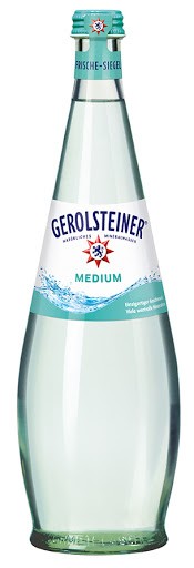 Gerolsteiner Gourmet Medium 24x0,25L (GLAS)