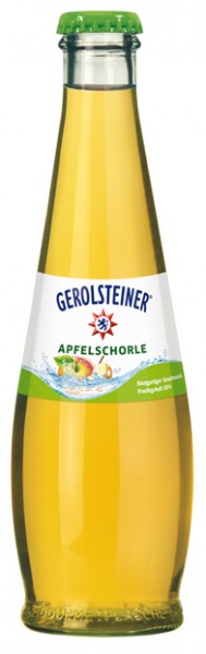 Gerolsteiner Apfelschorle Gourmet 24x0,25L (GLAS)