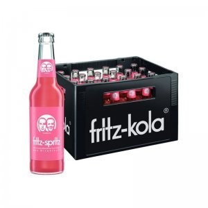 fritzspritz BIO RhabarberSchorle 24x0,33l (MEHRWEG) SCHORLE SAFT