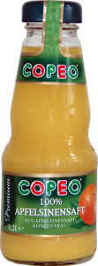 COPEO Apfelsinensaft 100% 24x0,2l (MEHRWEG)