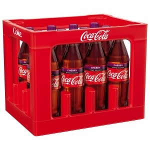 Coca Cola CHERRY ohne Zucker 12x1l PET (MEHRWEG)