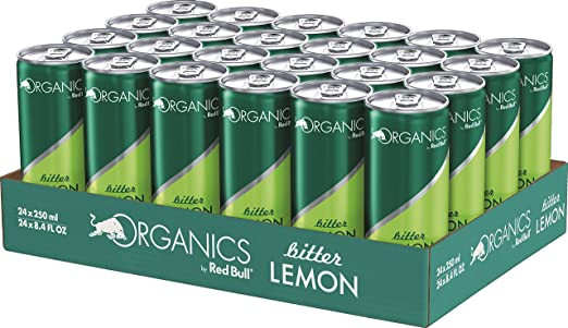 Organics by Red Bull Bitter Lemon 24x 250ml