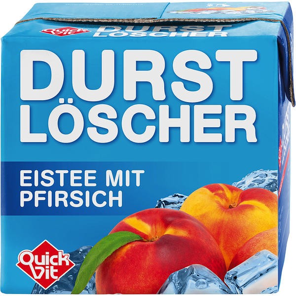 Durstlöscher Eistee Pfirsich 4x0,5L