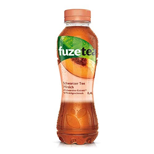 Fuzetea Schwarzer Tee Pfirsich 4x0,4L (PET)
